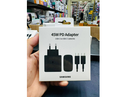 СЗУ Samsung 45W PD (Black) с кабелей