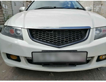 Решетка радиатора Accord 7 03-05 Type-S Euro-R Без значка ( реплика)