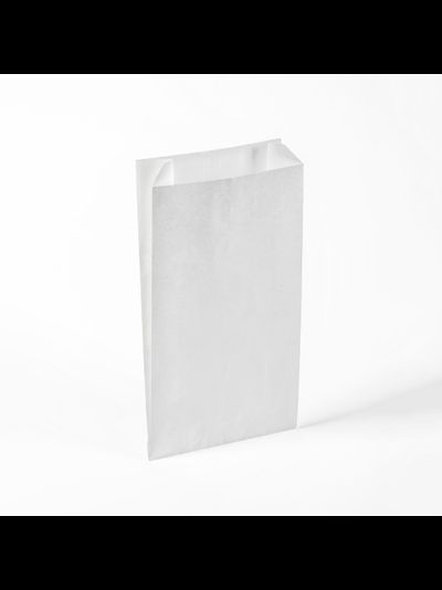 Пакет бумажный без окна б/р (белый), 140*60*250мм