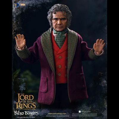 Старый Бильбо Бэггинс ("Властелин Колец") - КОЛЛЕКЦИОННАЯ ФИГУРКА 1/6 THE LORD OF THE RINGS SERIES: Bilbo Baggins (LOTR31) - ASMUS TOYS