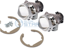 Набор для замены линз в фарах БМВ Е46 (фары ZKW) Hella 3R