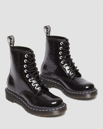 Doc martens floral emboss discount