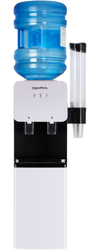 Aqua Work 11-LDR бело-черный, с нагревом и электронным охлаждением