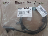 BOSCH 0265007537 Датчик ABS перед Nissan Micra/Note 03&gt;