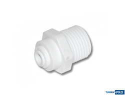 Переходник 1/2" на 6 мм (пластик)