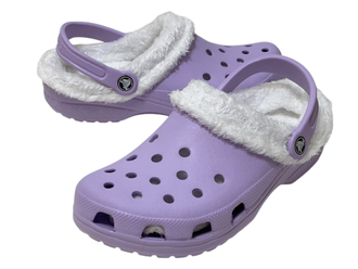 CROCS CLASSIC CLOG УТЕПЛЕННЫЕ ФИОЛЕТОВЫЕ