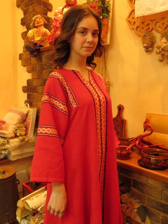 Платье тканое Краса