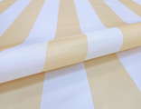Ткань Оксфорд 240д полоска-бежевая-белая