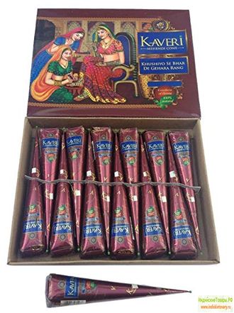 Хна для мехенди в конусах натуральная &quot;КАВЕРИ&quot;, производитель Кавери; Mehandi, Kaveri, 1 шт.