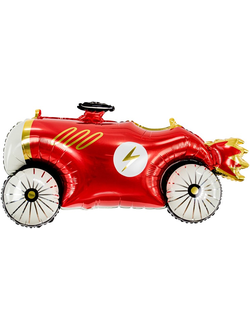 Шарик Гоночный спорткар красный 91см 1шт