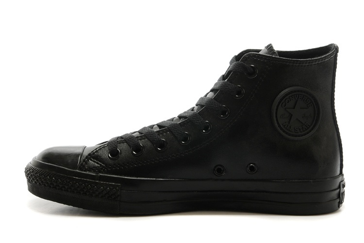 Converse chucks all black best sale