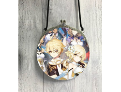 Сумка круглая Genshin Impact, Геншин Импакт №9