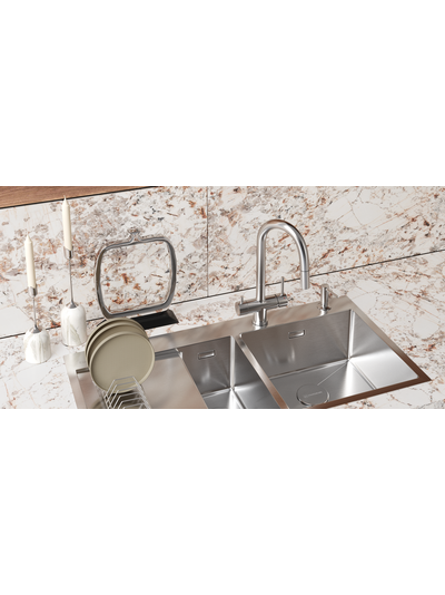 Мойка OMOIKIRI AKISAME 100-2-R