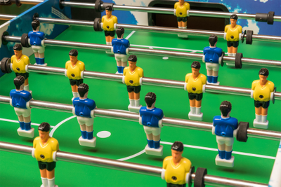 Настольный футбол (кикер) «Dybior Neapel» (120x61x81см, синий)