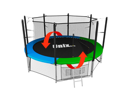 Батут UNIX line Classic 12 ft inside в Воронеже