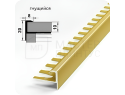 ПРОФИЛЬ ОКАНТОВОЧНЫЙ ПУ 13.2700.15 ЧЕРНЫЙ