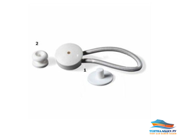 Крепления тента белый пластик 5 шт.