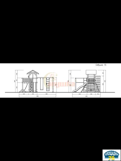 Детская площадка Савушка 15