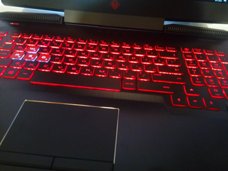 HP OMEN 17-AN107UR ( 17.3 FHD IPS i5-8300H GTX1050 8Gb 1Tb + 128SSD )