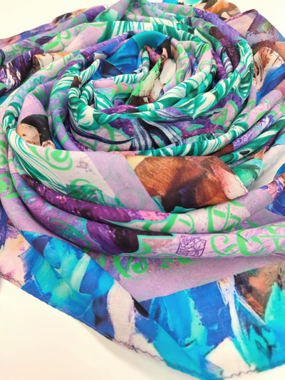 Павловопосадский платок 10527-15