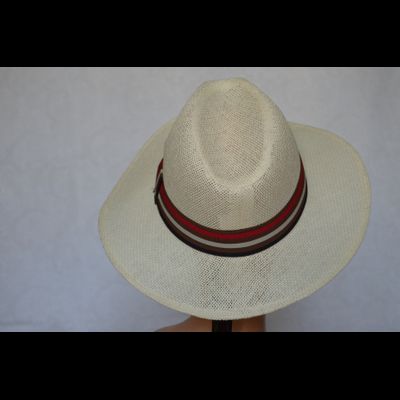 Шляпа из бумаги Италия Hatyou 0498 бежевая