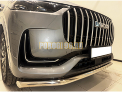 Защита переднего бампера Папа Тюнинг d60 для JAECOO J8 2024-