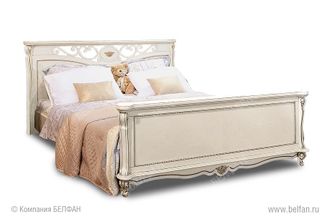 Кровать Алези (Alezi) 180 высокое изножье, Belfan