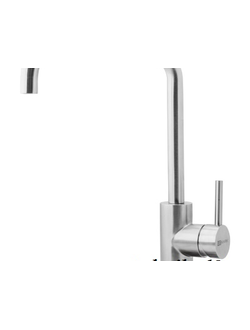 Смеситель для кухни из нержавеющей стали с поворотным изливом Lemark EXPERT LM5077S