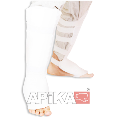 APIKA Протекторы на голень для каратэ (защита на ноги)