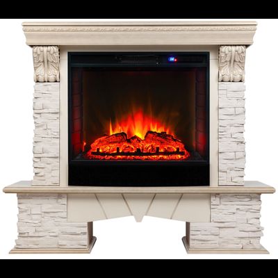 Электрокамин Rockland WT с очагом Sparta 25.5 LED