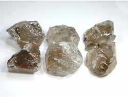 Кварц дымчатый (раухкварц, раухтопаз) необработанный образец "дикий" в ассортименте, Бразилия (40-50 мм, 45-49 г) №21966