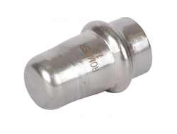 Заглушка ROMMER ВПр 15 из нержавеющей стали прессовой