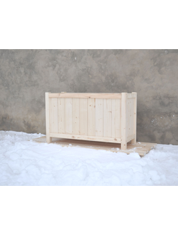 Кашпо деревянное садовое 1000х400   h 600 мм.