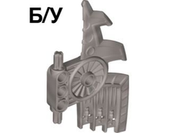 ! Б/У - Bionicle Weapon Axe Blade / Glider Wing, Flat Silver (19089 / 6102795) - Б/У