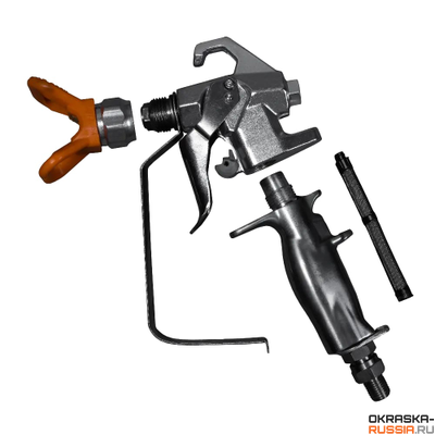 Окрасочный пистолет ASPRO (курок на 2 пальца)
