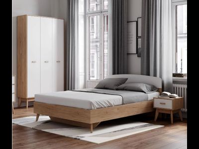 Калгари спальня Кровать 1400 Матрасное основание включено (комплект ламелей)