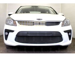 Защита радиатора KIA RIO 2017- black низ