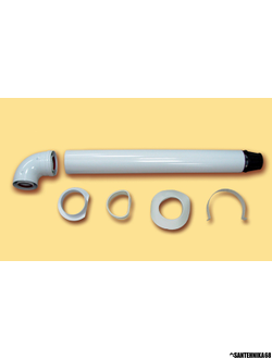 Комплект коаксильных соединений для турбированных котлов BAXI Бакси