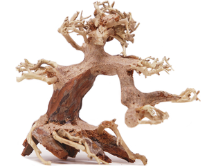 Коряга SwetAqua 010s "Дерево Бонсай" 15х10х8 см