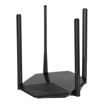 Wi-Fi роутер Mercusys MR1500X, AX1800 Черный