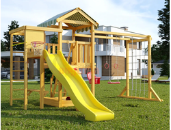 Детская площадка Савушка Мастер 4 Plus (горка 3 метра) фото
