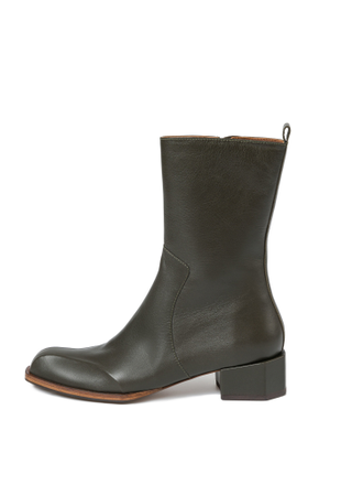 Арт. 44. Ботильоны  "KIT" с граненой носочной частью