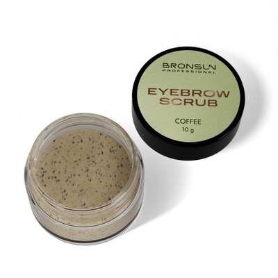 Скраб кофейный BRONSUN для бровей "Coffee Eyebrow Scrub" (10 г)