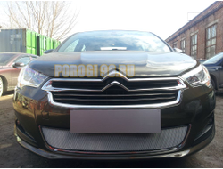 Защита радиатора Citroen C4 sedan 2013-2016 chrome