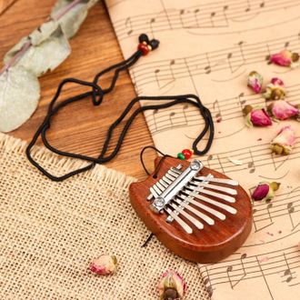 Калимба &quot; Music Life, 8 язычков, 5,5 х 7,5 х 1,8 см, дерево