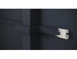 Молдинг Decor Dizain DD635, дюрополимерный, влагостойкий, под покраску, длина 2 м