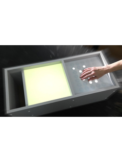 Интерактивный стол МАЛЫШ со столом для рисования песком