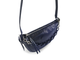 (АРТИКУЛ: 9760/1/01) СУМКА ЖЕНСКАЯ, НЕБОЛЬШАЯ, НАТУРАЛЬНАЯ КОЖА, ТЕМНО-СИНЯЯ, С ПЛЕЧЕВЫМ РЕМНЕМ, С ЦЕПОЧКОЙ