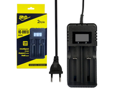 Зарядное устройство для аккумуляторов LP8050  (26650/18650/14500) на 2-слота с LCD дисплеем