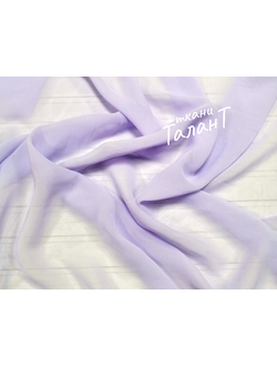 лоскут Шифон, цв. морозная Лаванда 40см